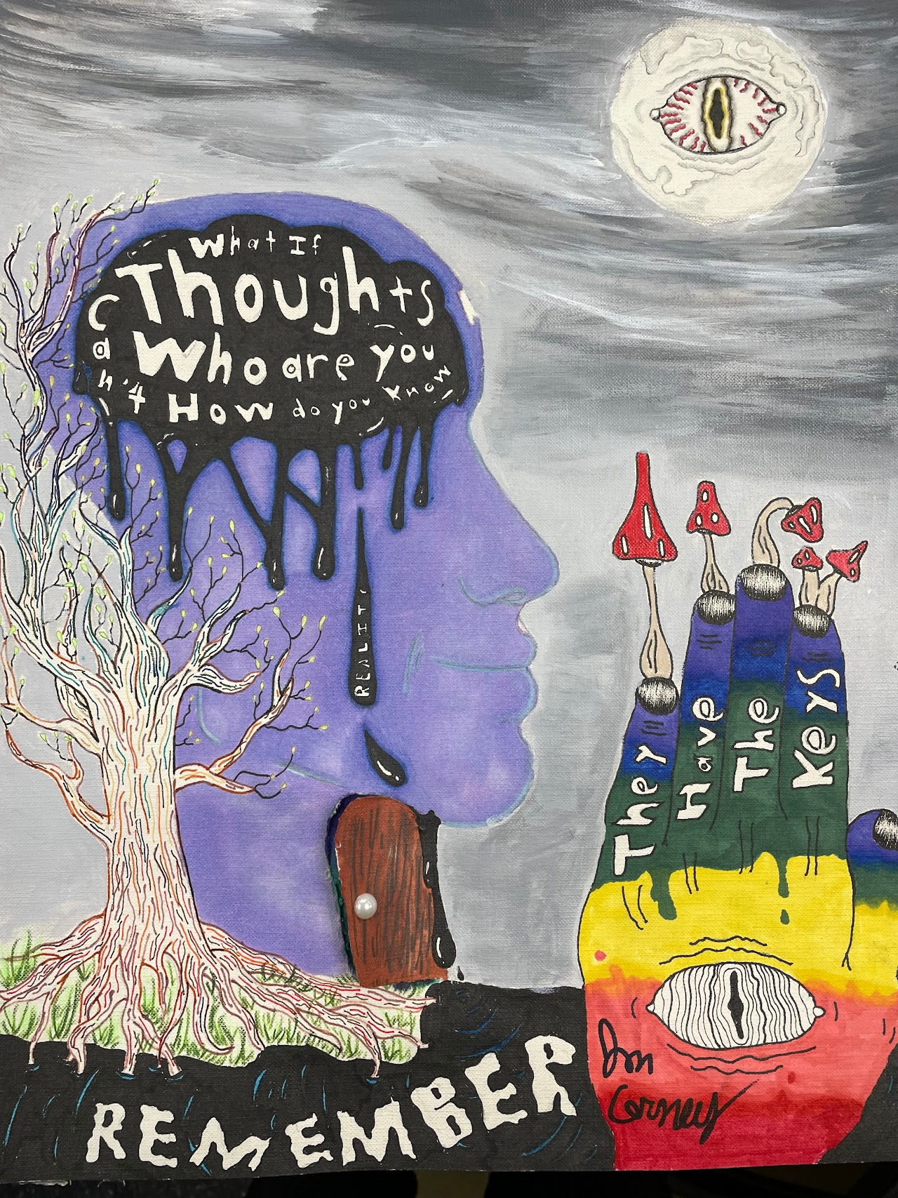 Mixed Media Portrait