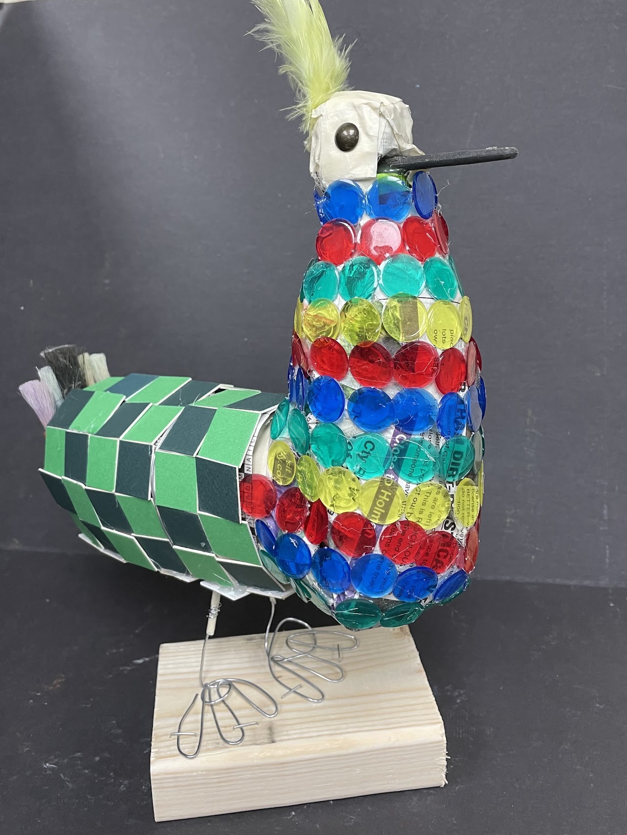 Futuristic Found Object Sculptures