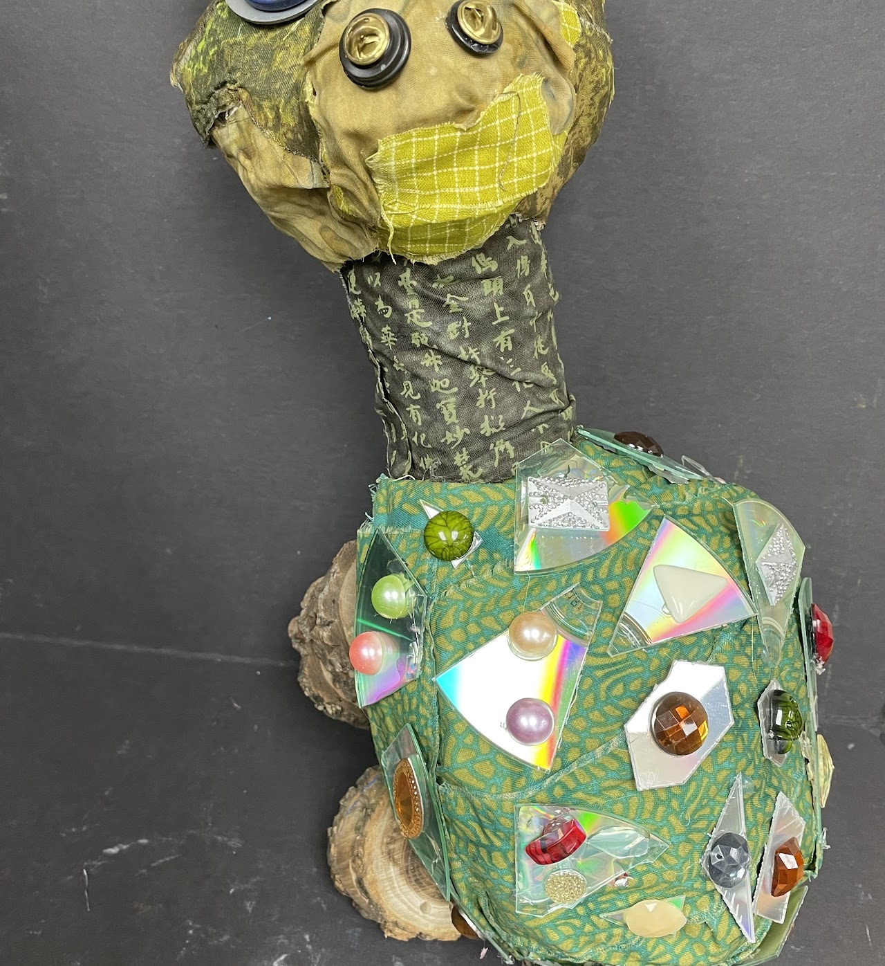 Futuristic Found Object Sculptures