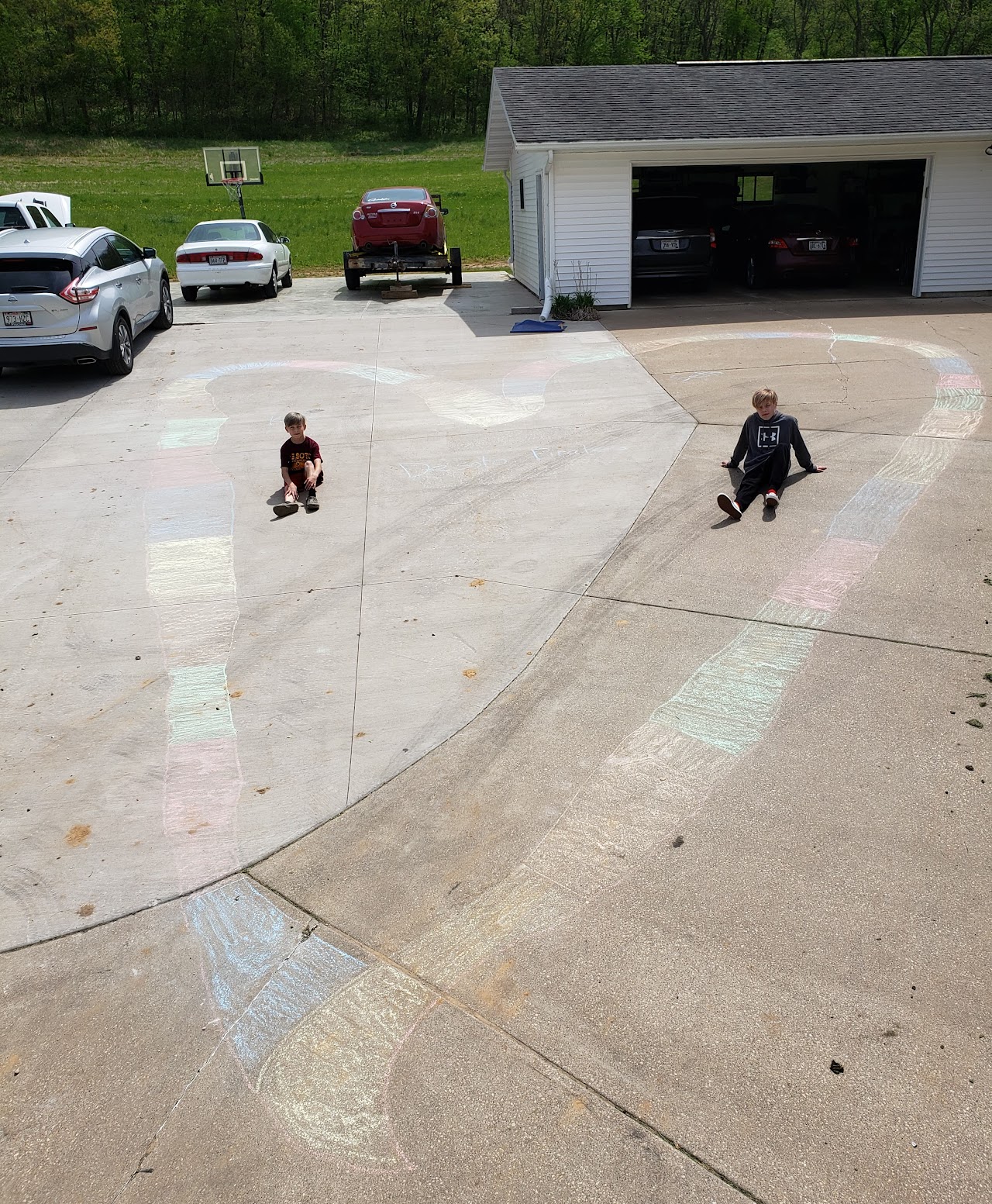 Kyle, 4th grade & Seth, 7th grade