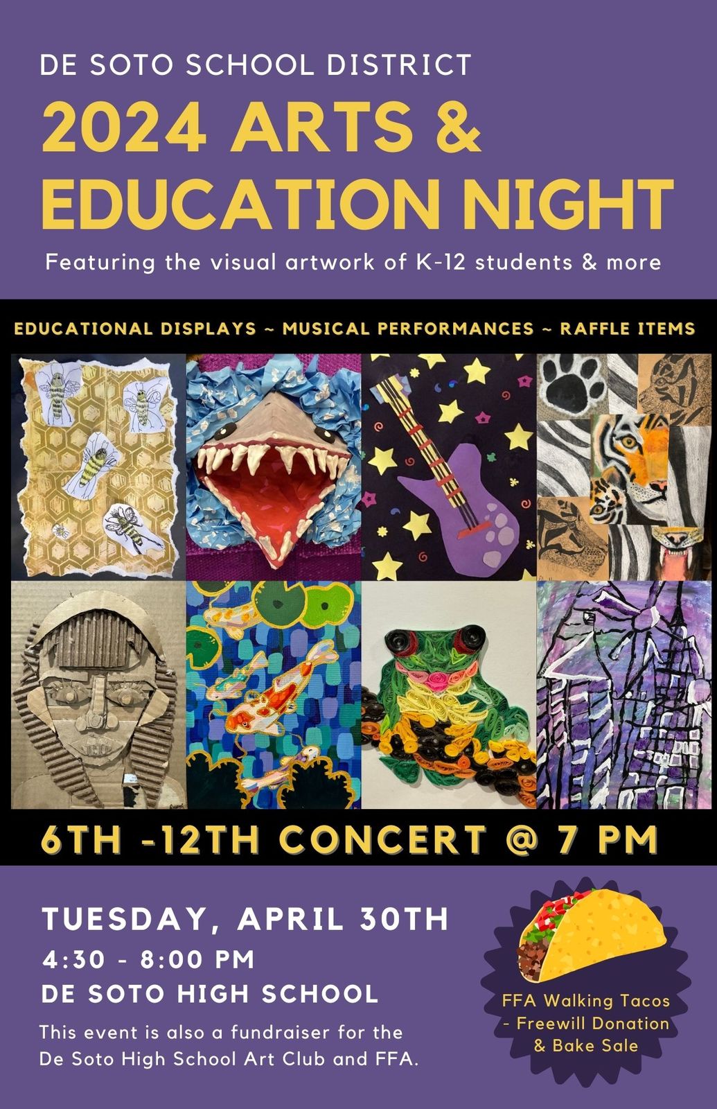 art and education night