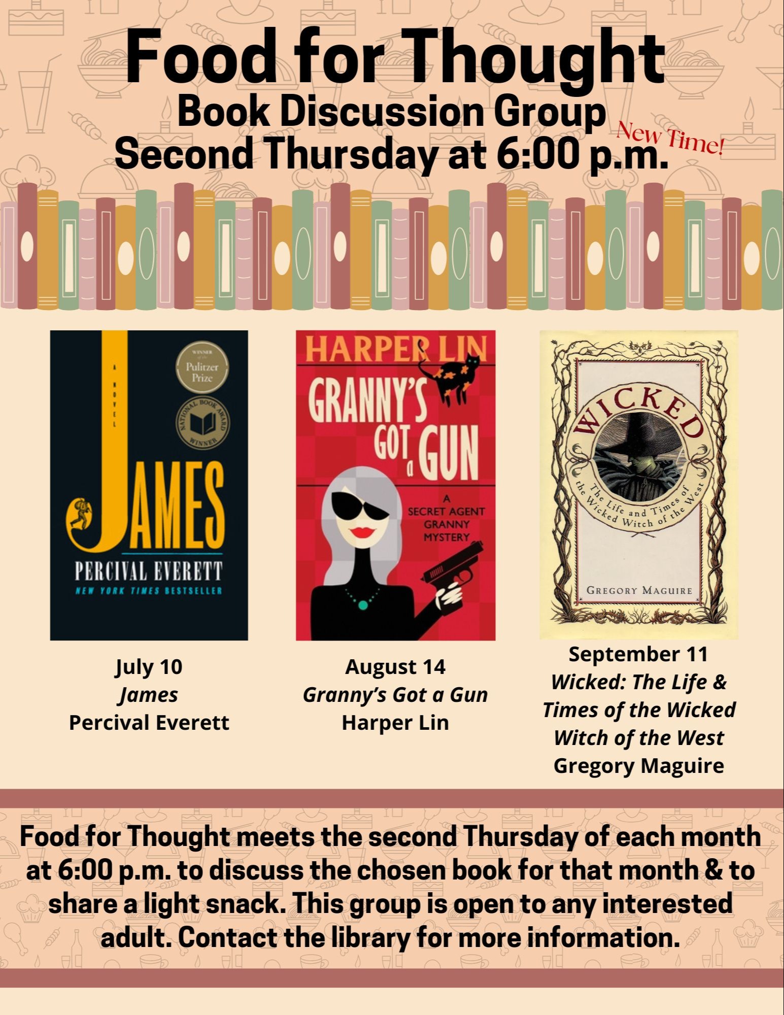 Food for Thought Latest Reads