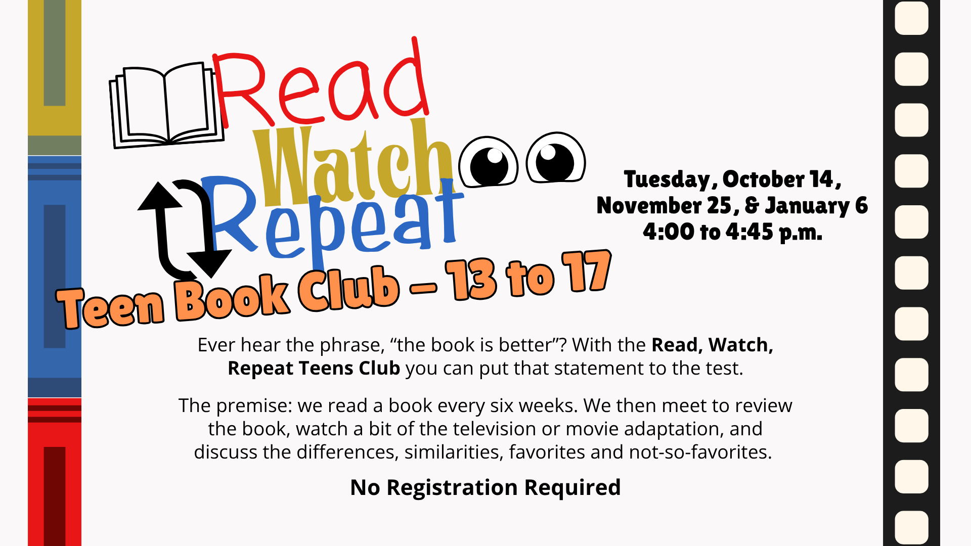 Read Watch Repeat Graphic