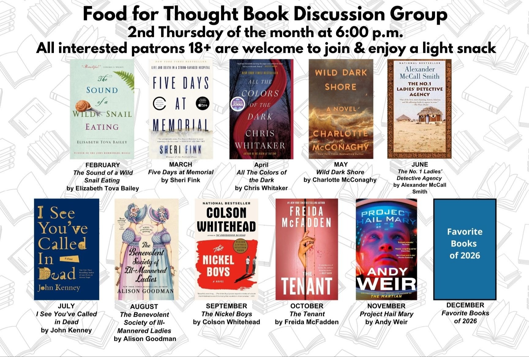 Food for Thought Latest Reads