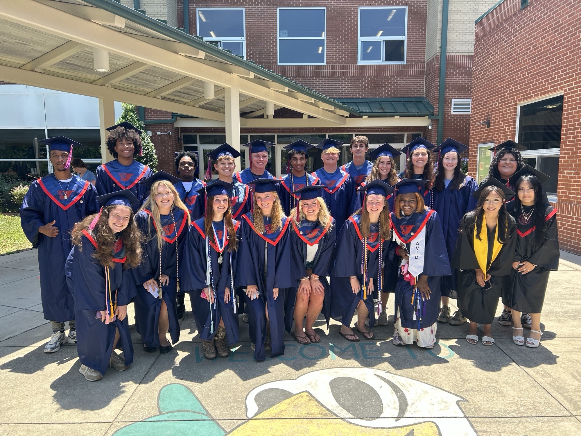 graduation walk