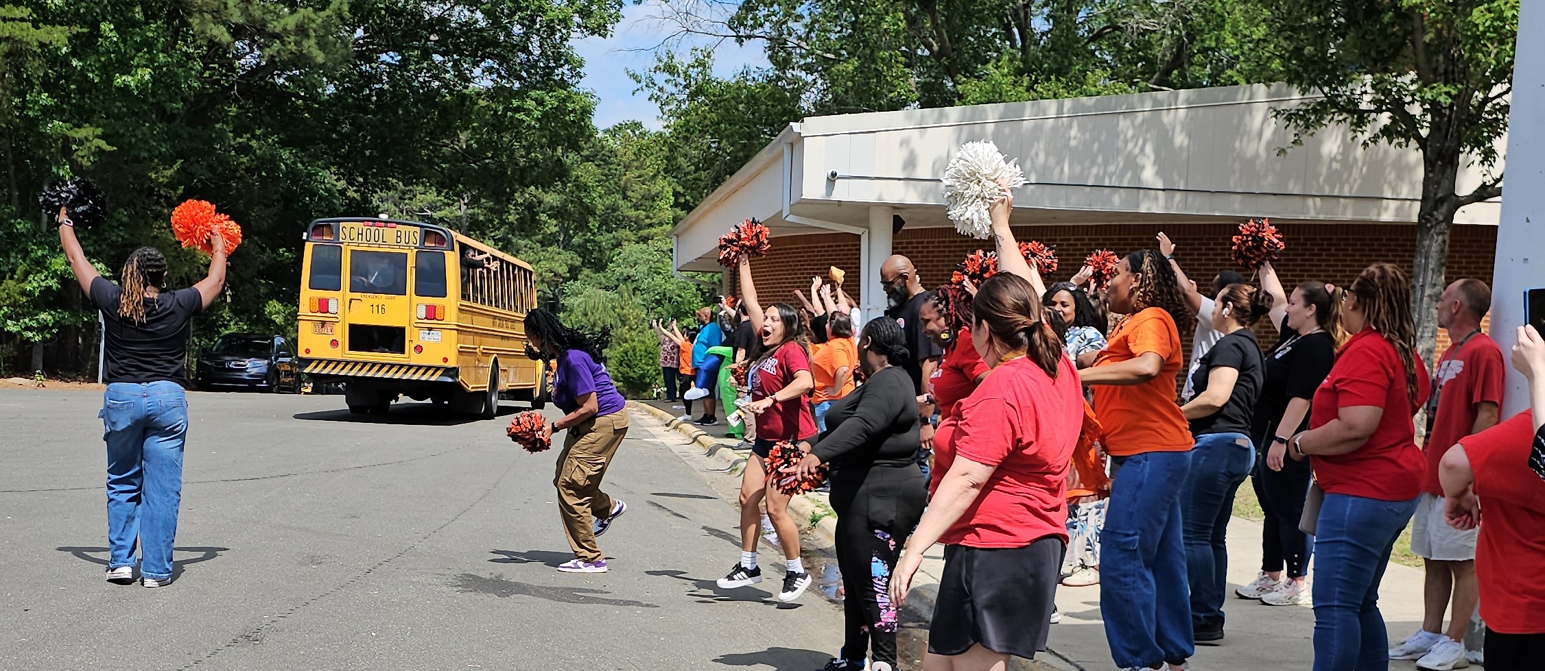 Bus Wave send off