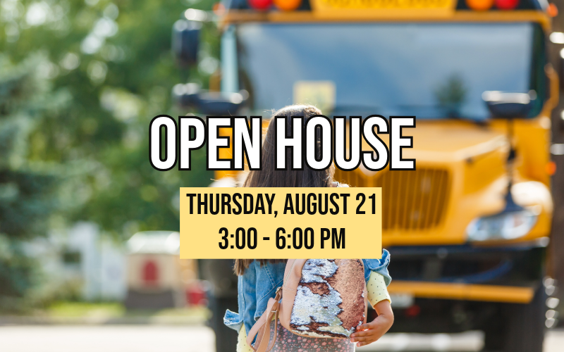 Neal's open house is Thursday, April 21 from 3:00 to 6:00 p.m.