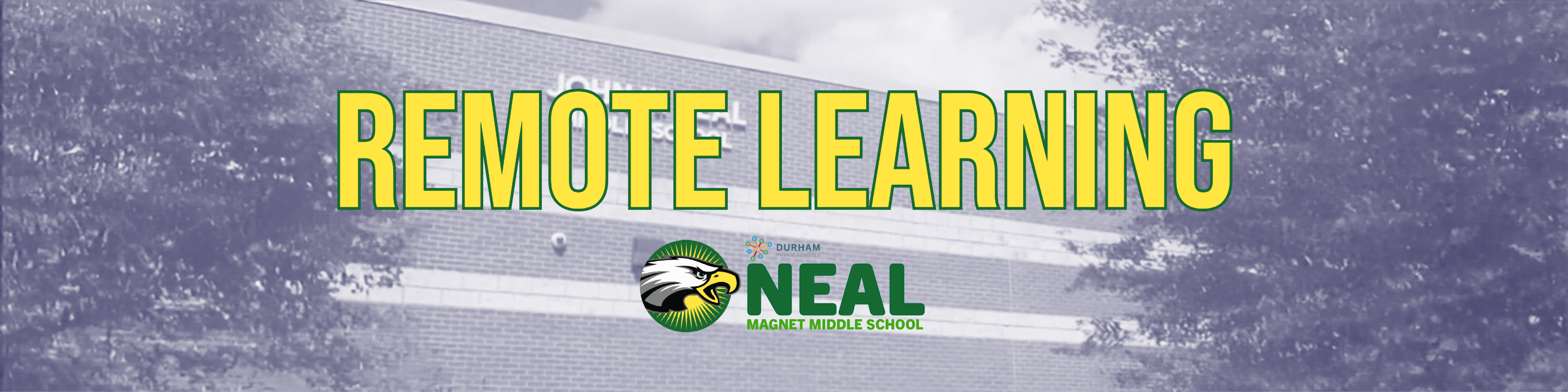 Remote Learning at Neal Middle School