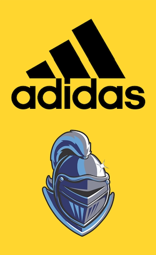 Adidas and Vance Charter School logos