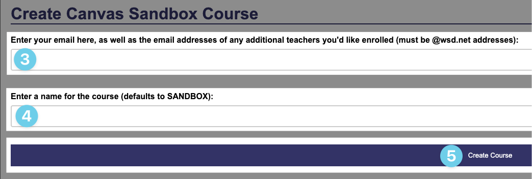 sandbox name