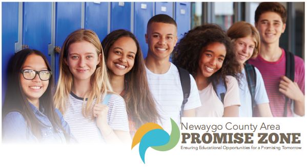 Students standing in front of a locker 