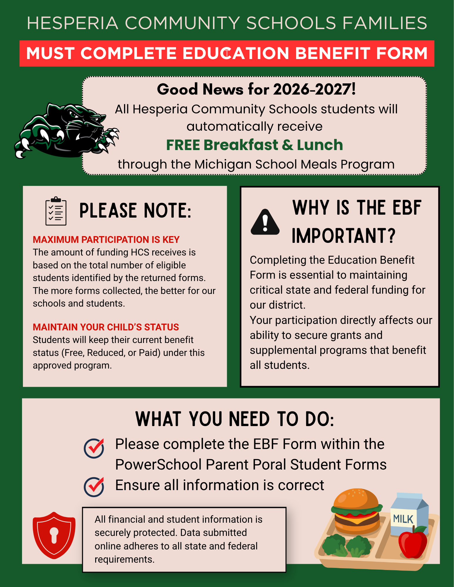 EBF Announcement