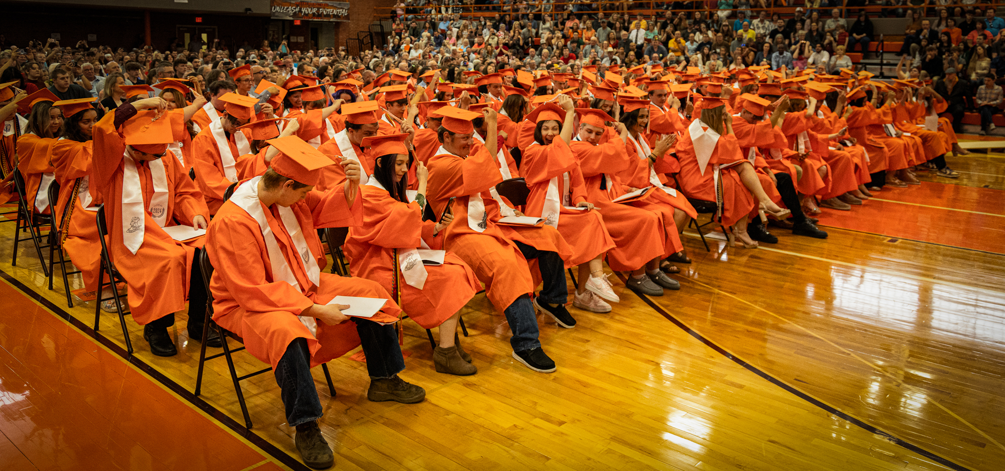 2024 Graduates with 2025 Graduation info typed on the picture