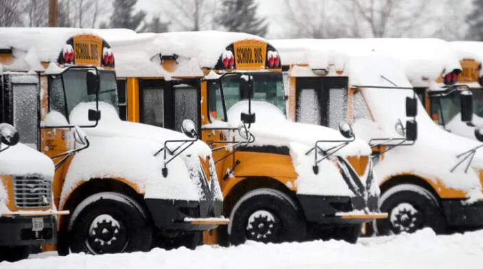 snow bus