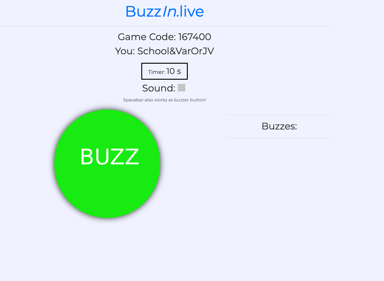 Buzzin Live