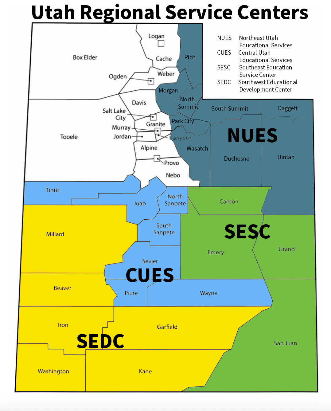 Utah Map