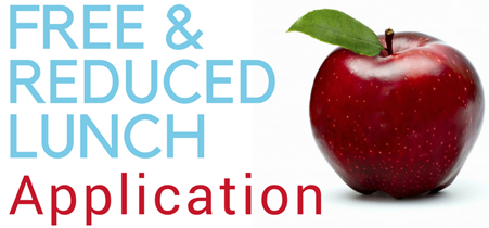 Alt text: Application form for free and reduced lunch program, featuring sections for personal information and income details.