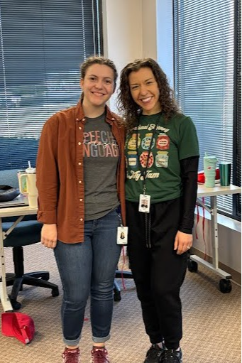 Janae Galloway and Claire Stanfield