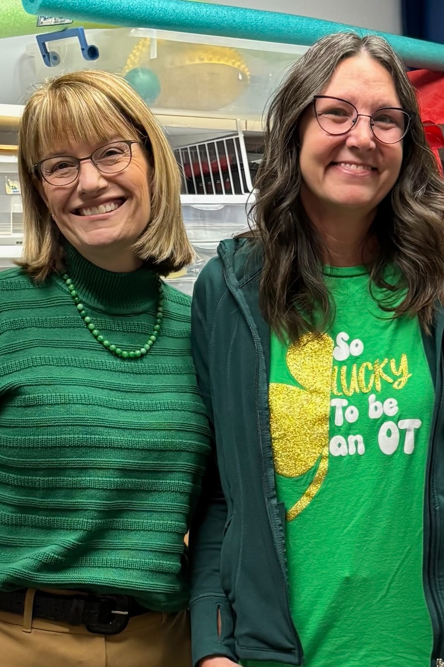 Sarah Czerwinski and Molly Walter