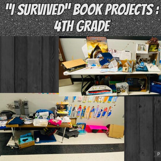 WGS 4th Grade - "I Survived" Book Projects