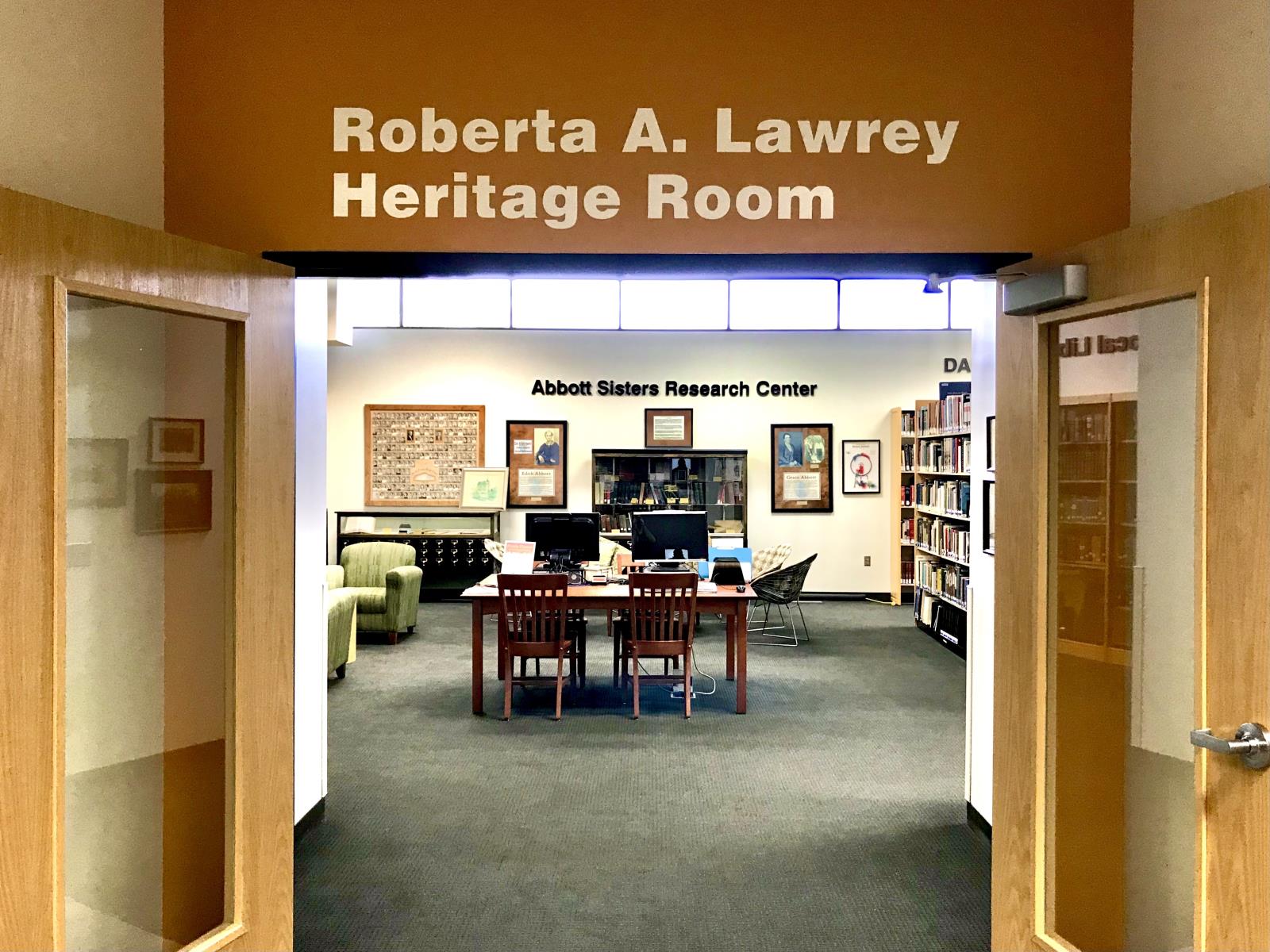 Roberta A. Lawrey Heritage Room