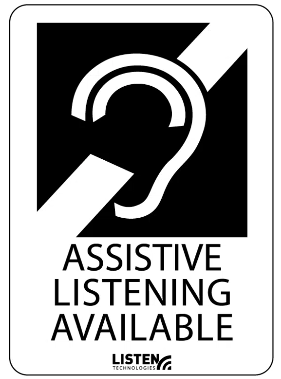 Assitive Listening Available