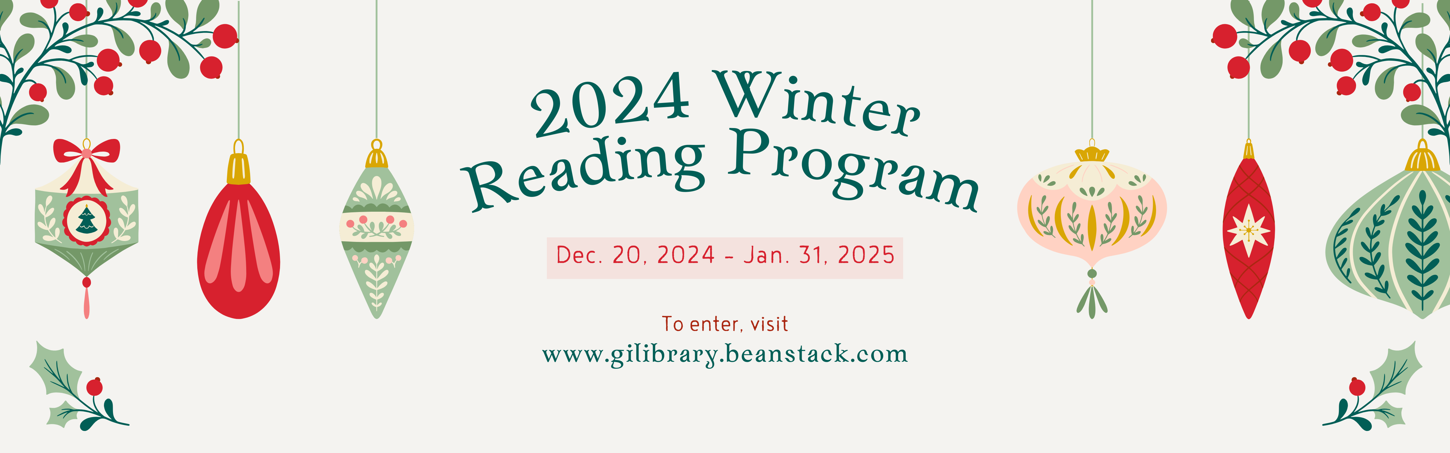 2024 Winter Reading Program