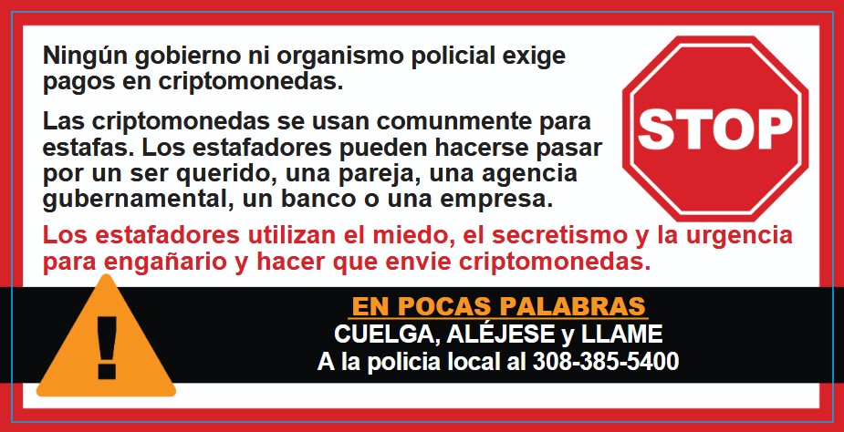 Crypto Scam Spanish