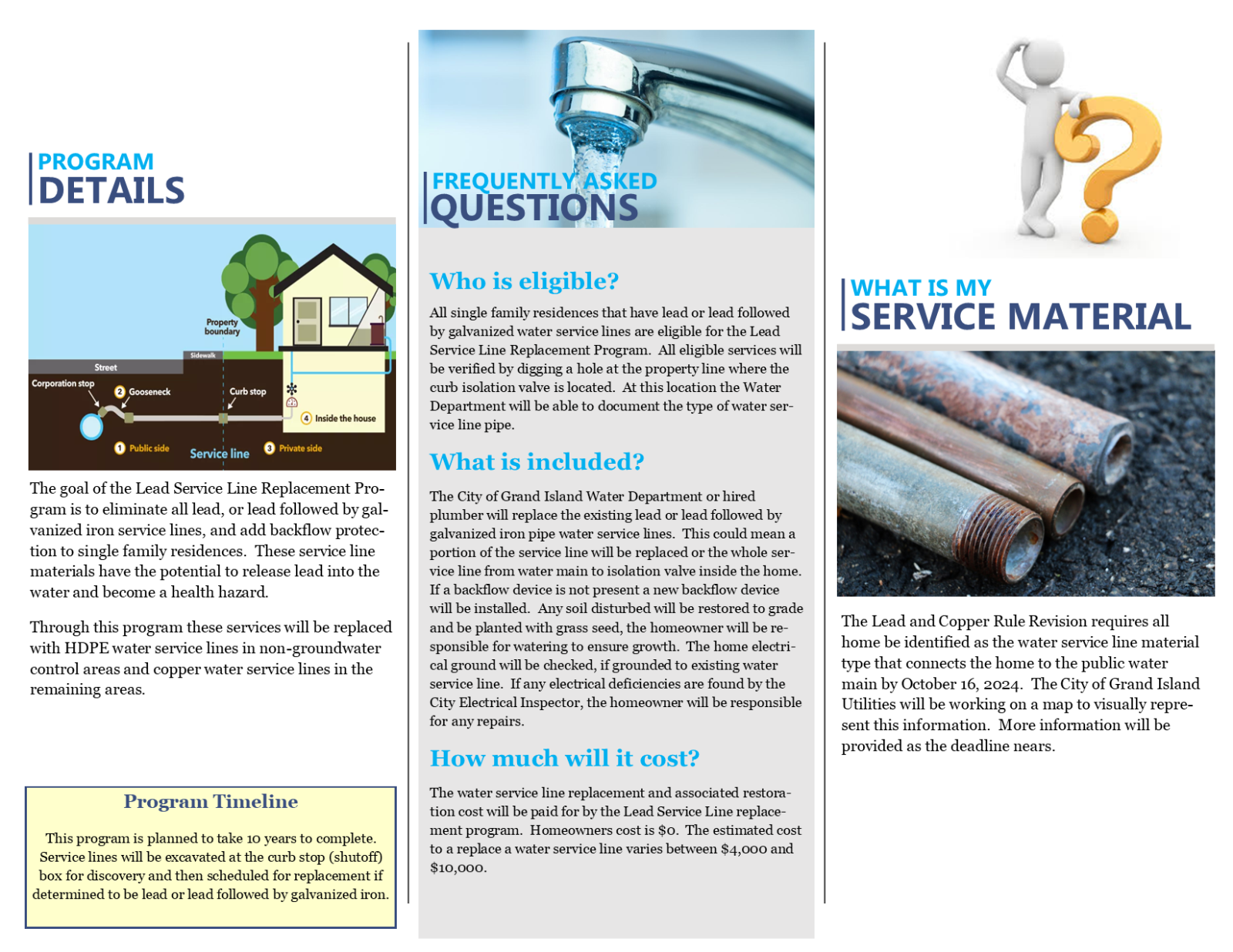 Lead Service Line Info