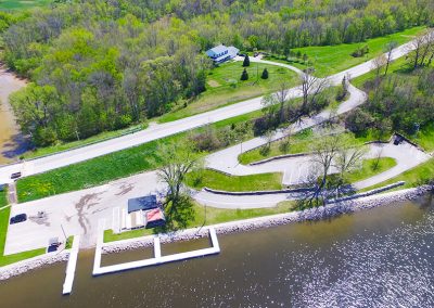 WRIGHTSTOWN, MUELLER PARK BOAT LANDING