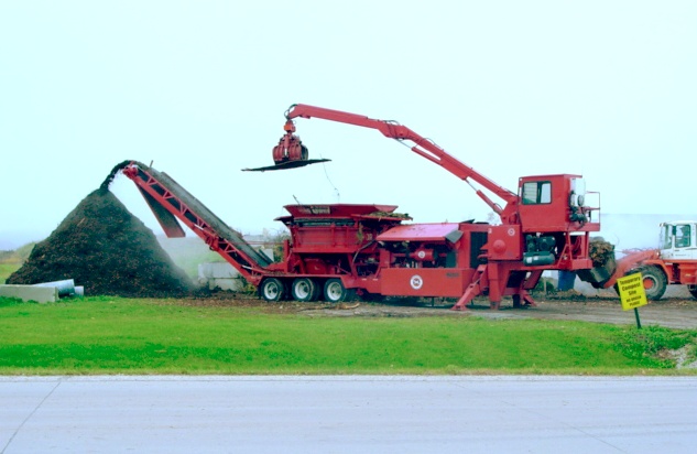 tractor working