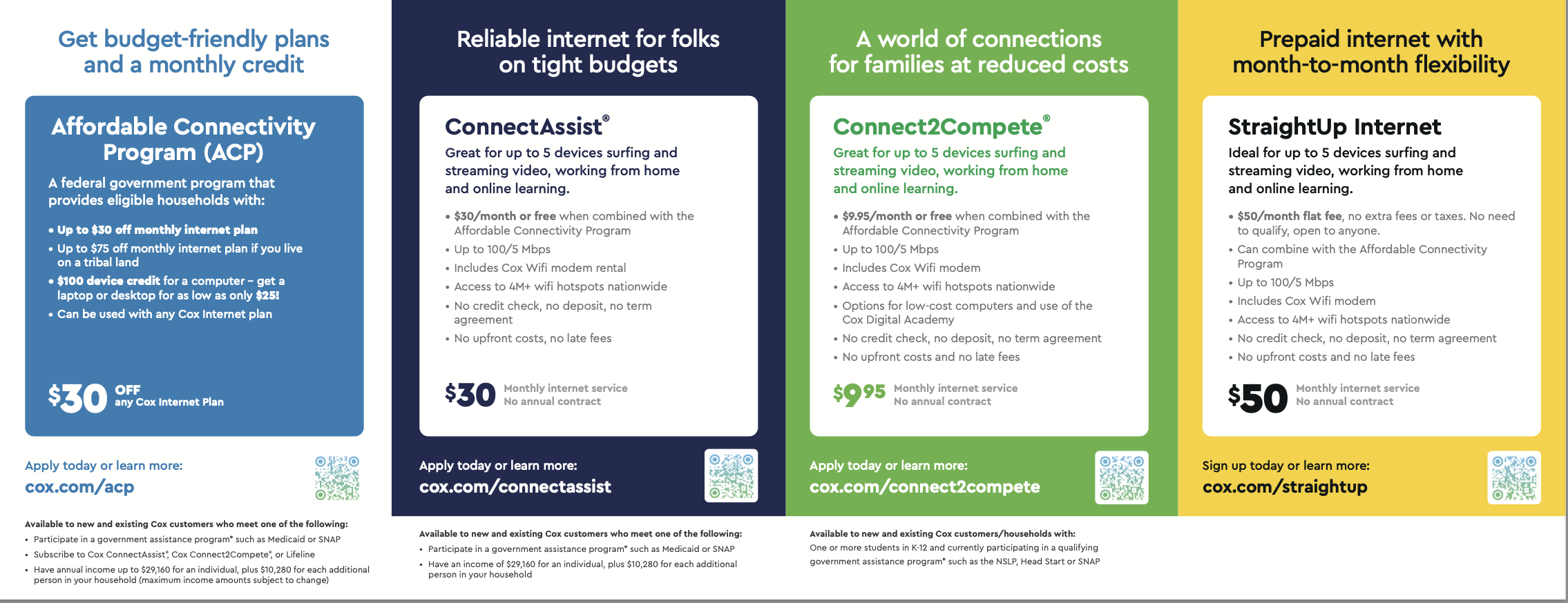 Affordable Cox Internet