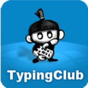 Ninja with a keyboard. Links to Typingclub.com