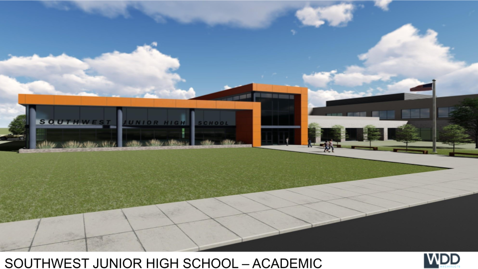 3d digital rendering of planned update to SWJH