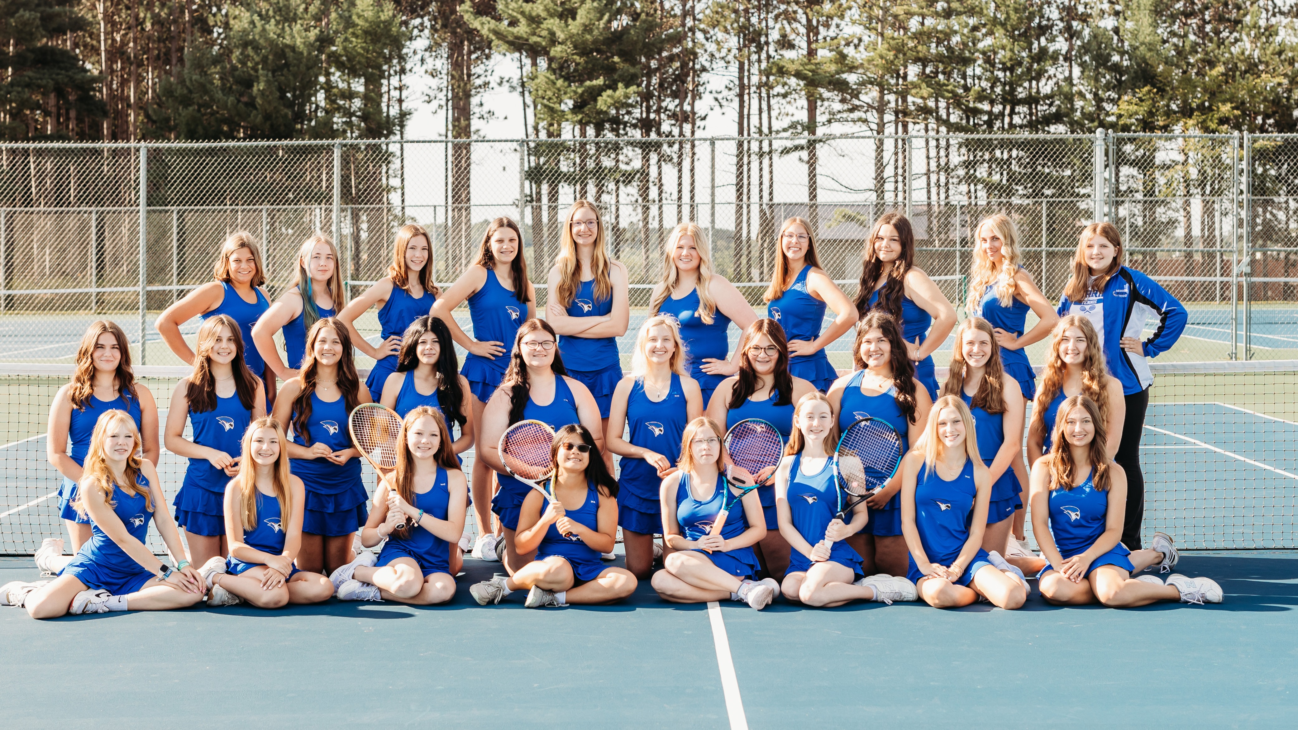 Photo of Merrill High School Girls Tennis Team