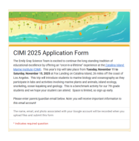CIMI Application Form