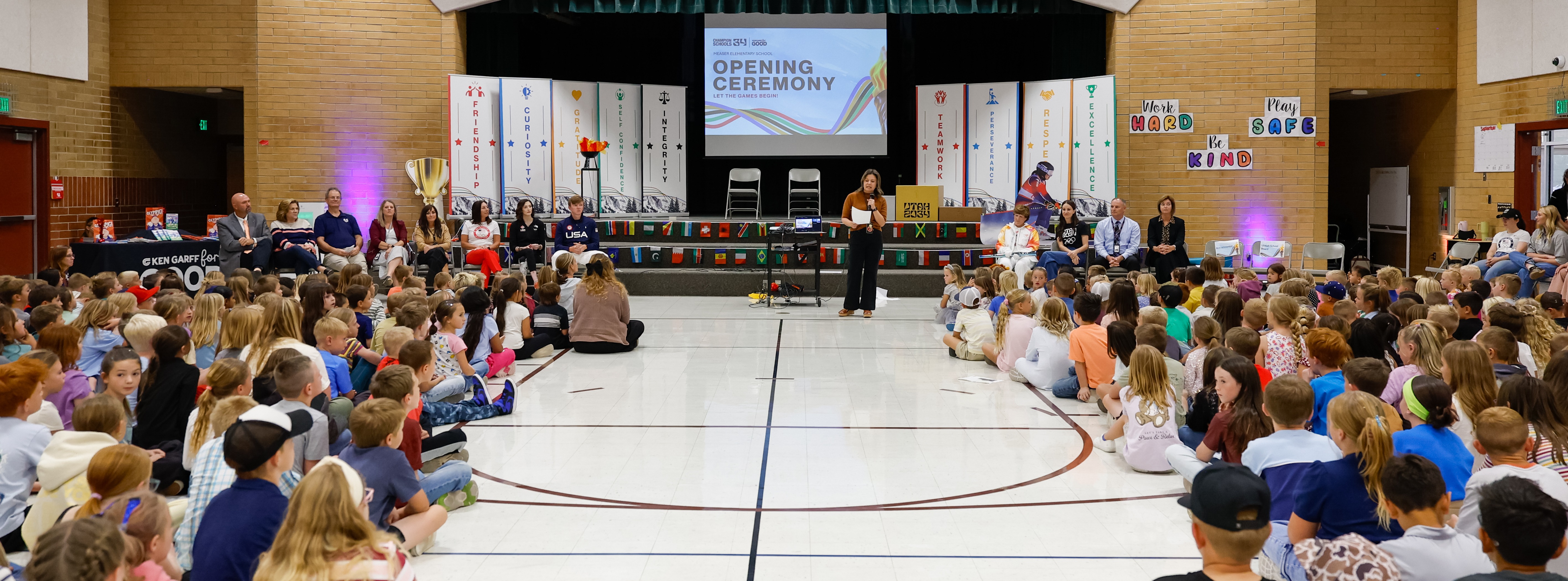 Utah 2034 Champion School Opening Ceremony