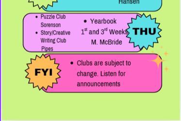 Thursday Clubs
