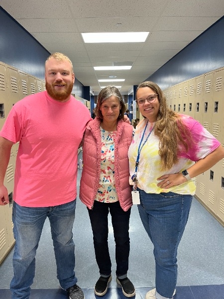 teachers smiling