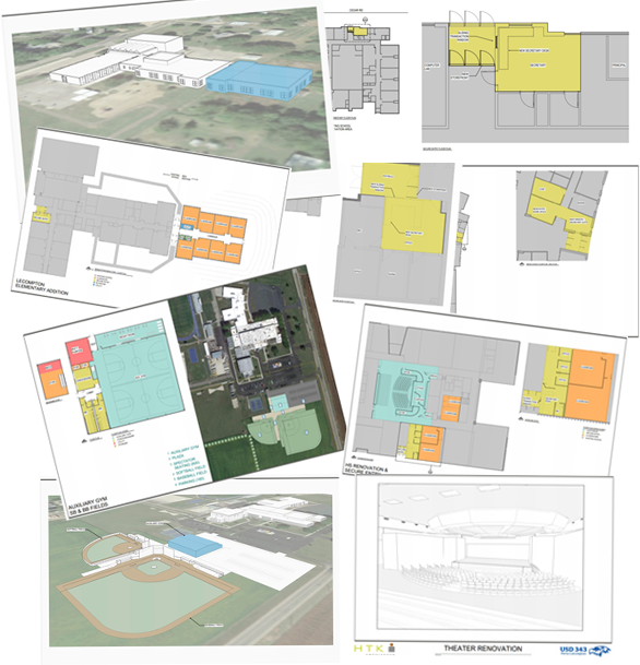 Facilities Schematic plans.