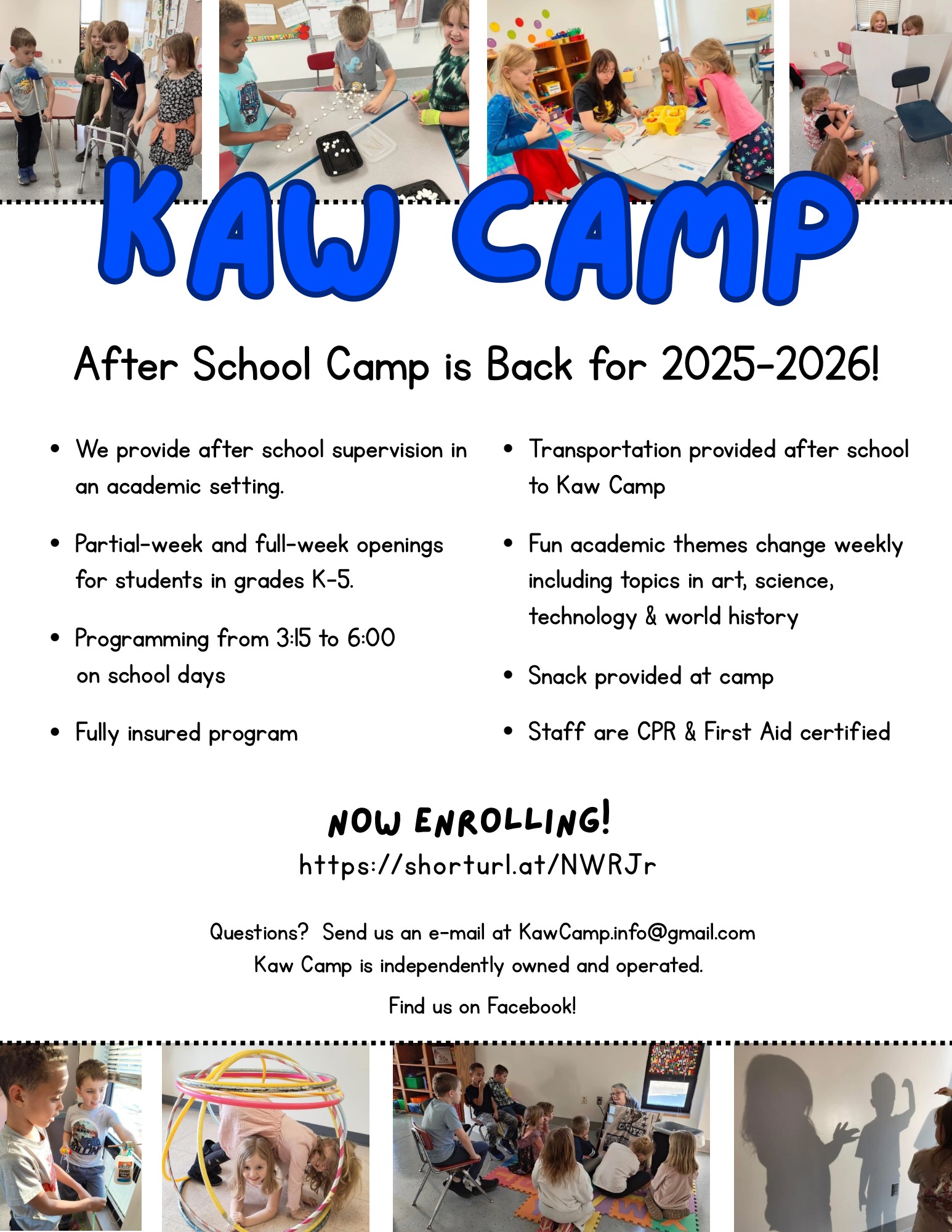 Kaw Camp Flyer