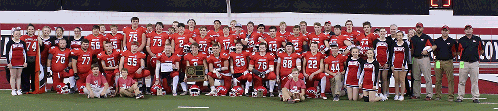 The Gregory High Varsity football team