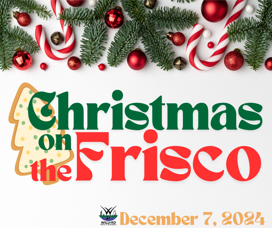 Christmas on the Frisco banner