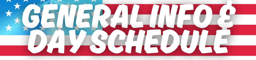 General Information and day schedule