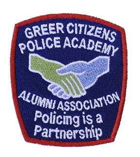 Greer Citizens Police Academy Alumni Association Patch