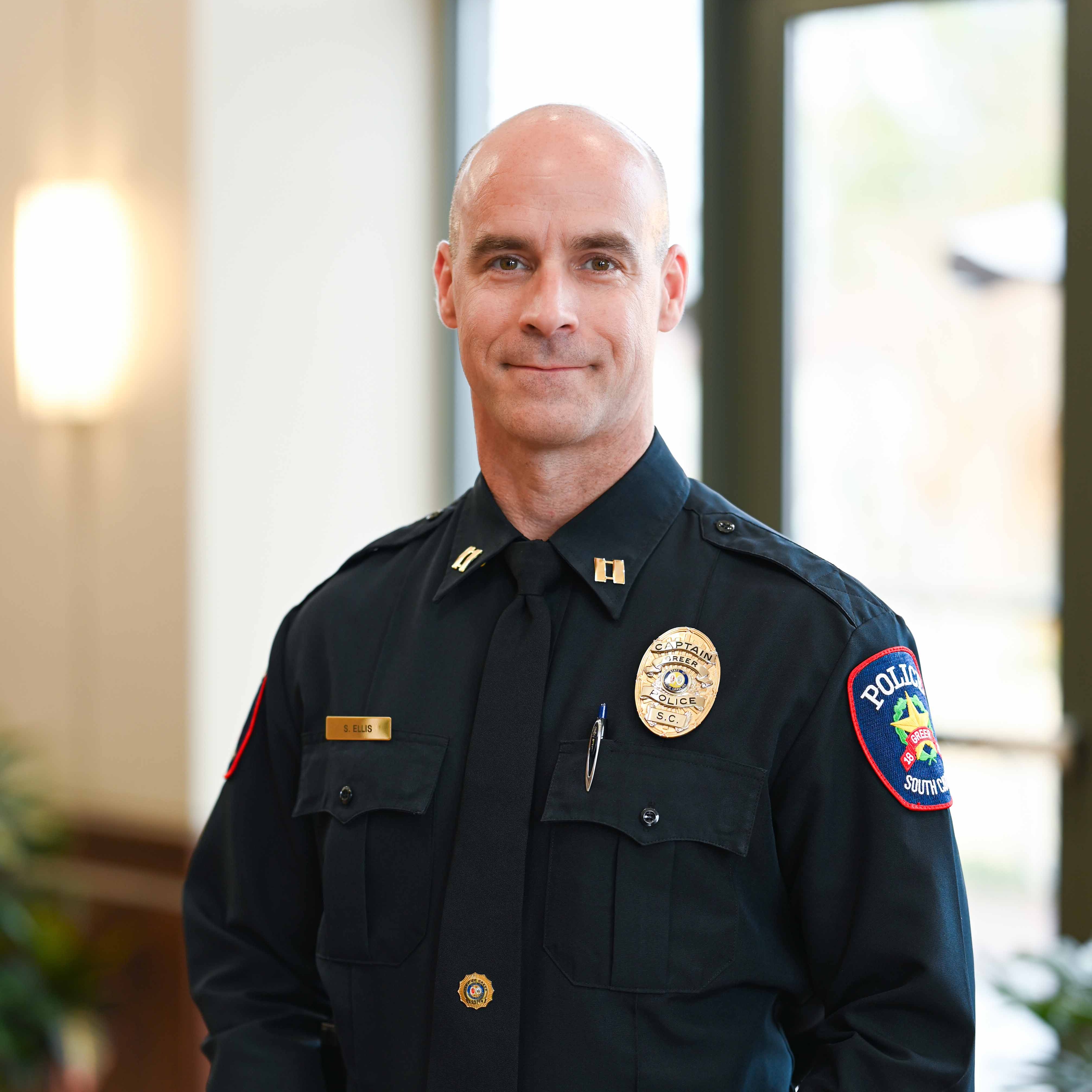 Greer Police Captain Scott Ellis