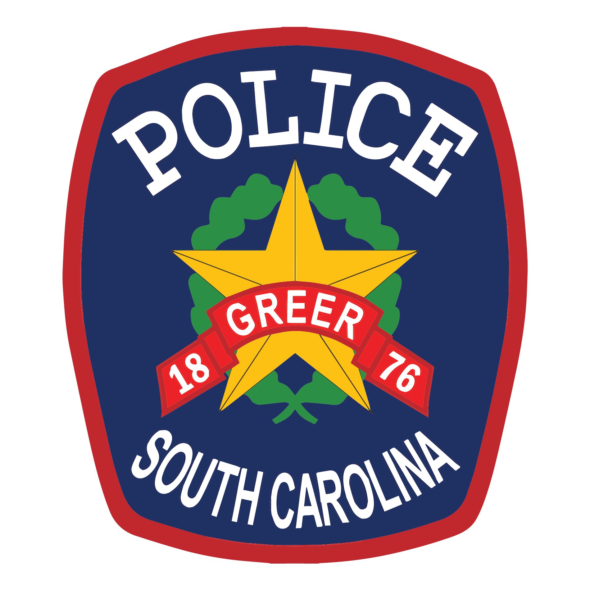 Greer PD Patch Logo