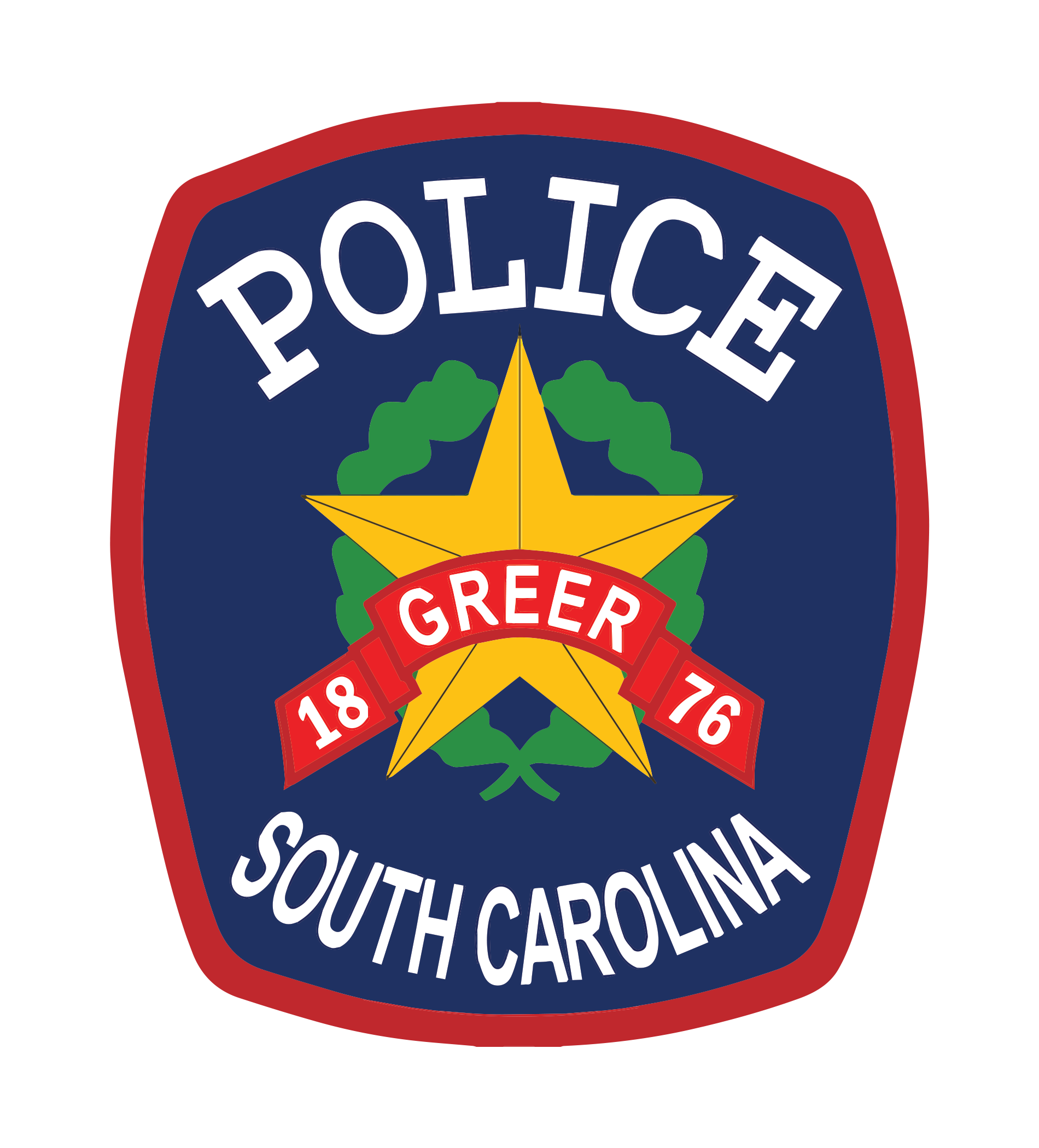 Greer PD Patch Logo