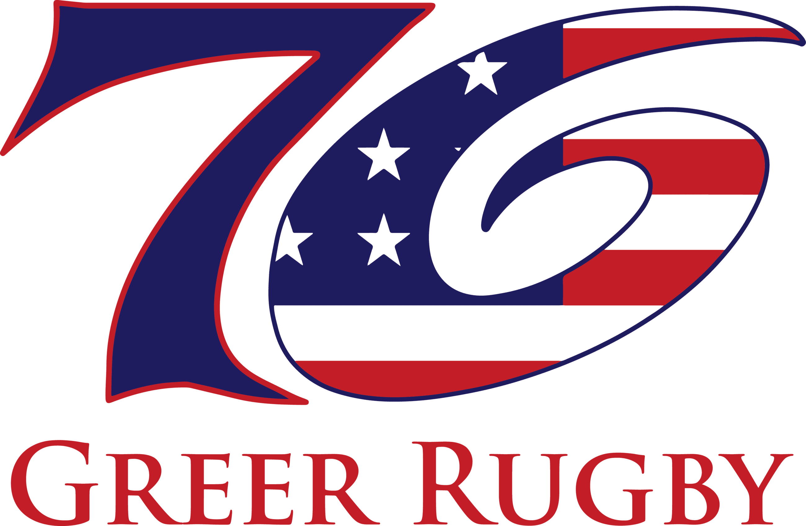 Greer Rugby 76ers Logo