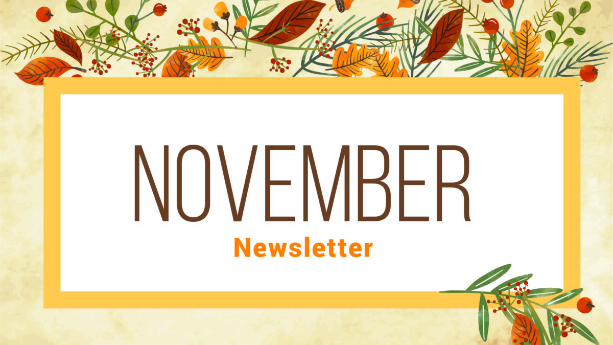 November Newsletter